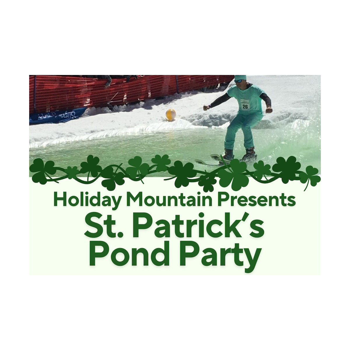 St. Patricks Day Pond Party
