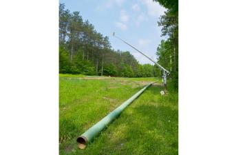 Greek Peak Snowmaking Pipe