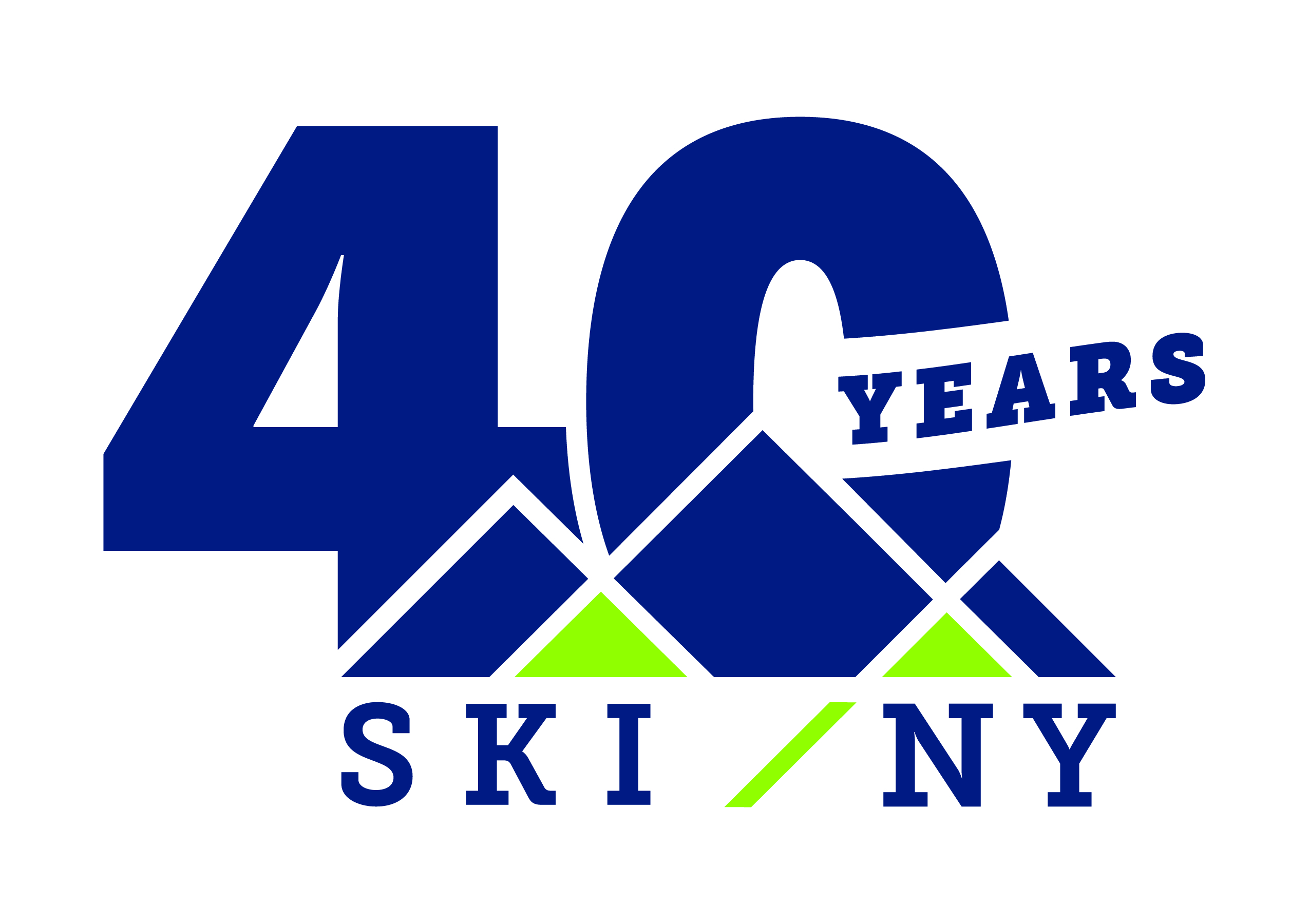 SKI NY 40th Logo
