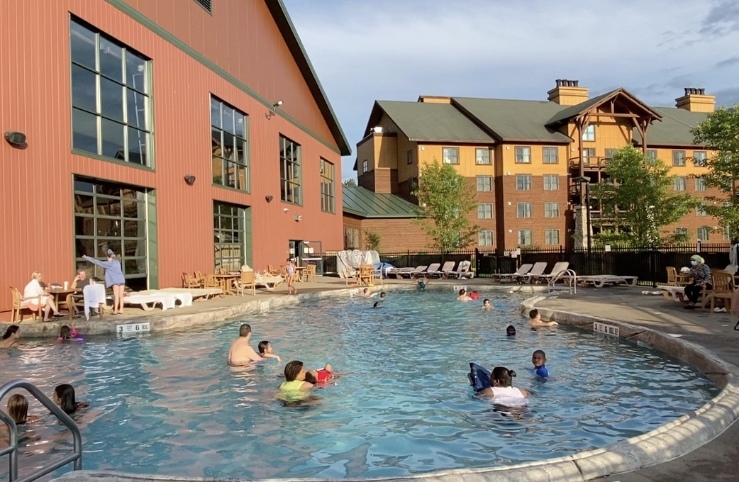 Hope Lake Lodge Pools