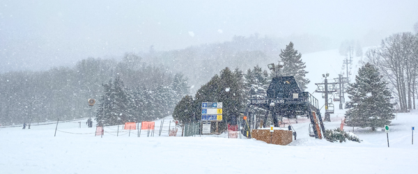 Bristol Mountain Snow