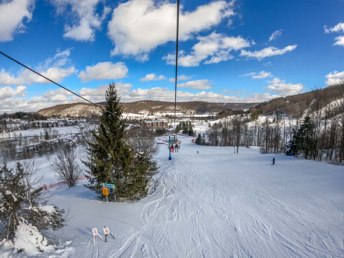 Holiday Valley Mardi Gras Lift