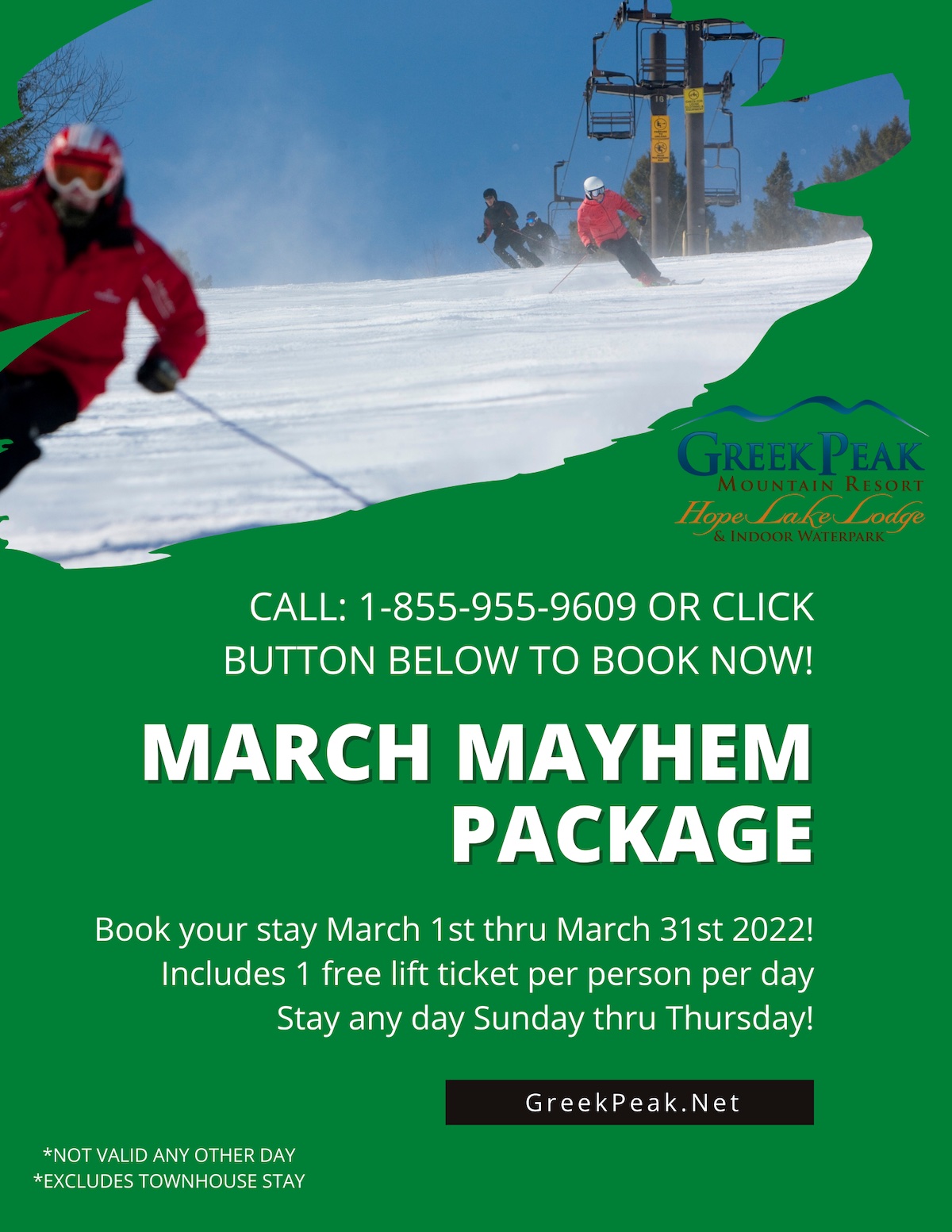 Greek Peak March Mayhem