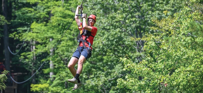Aerial Adventures at Bristol Mountain