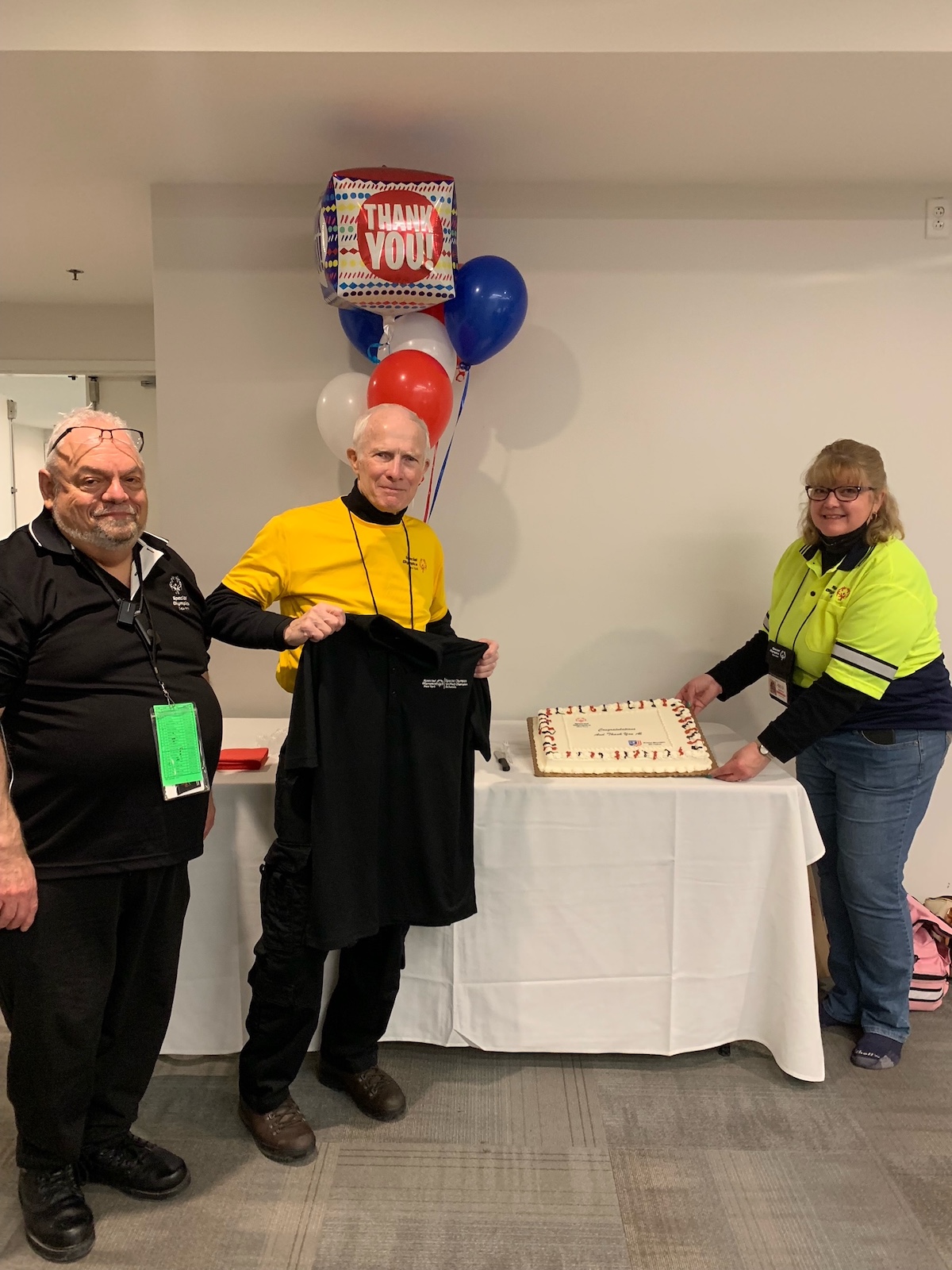 Al Kraus is Thanked for his service