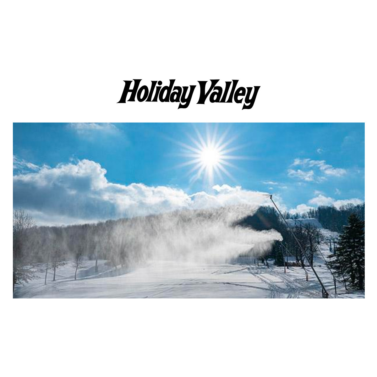 Holiday Valley Snowmaking Image