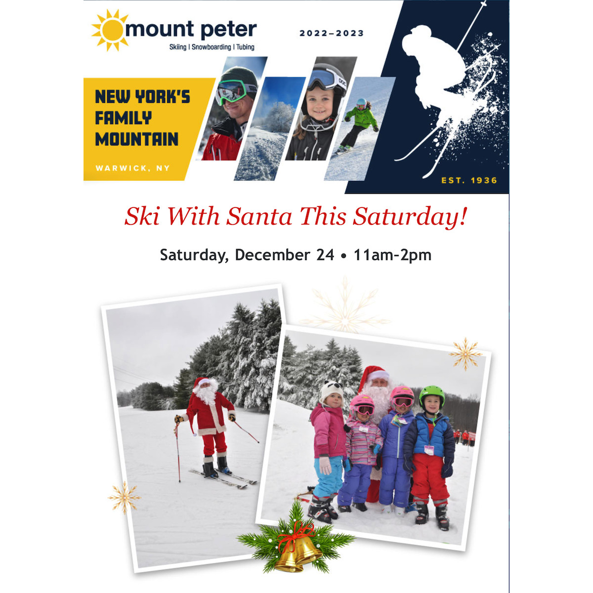Mount Peter Ski With Santa Image