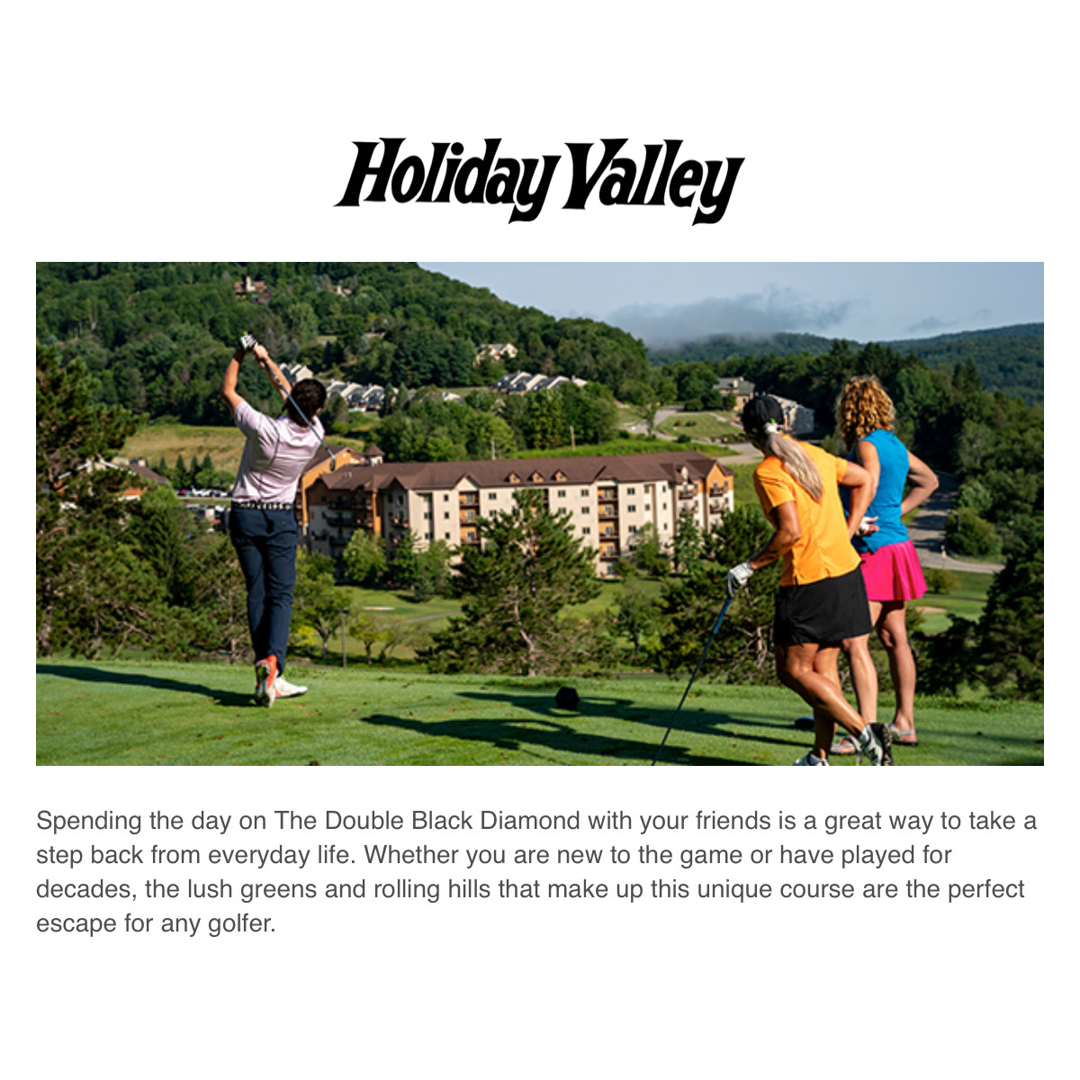 Holiday Valley Golfers