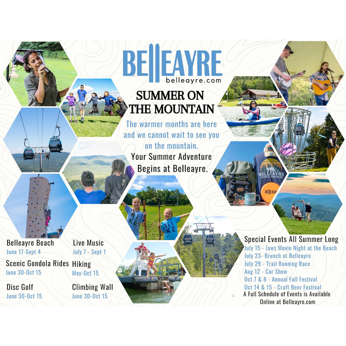 Summer at Belleayre Graphic