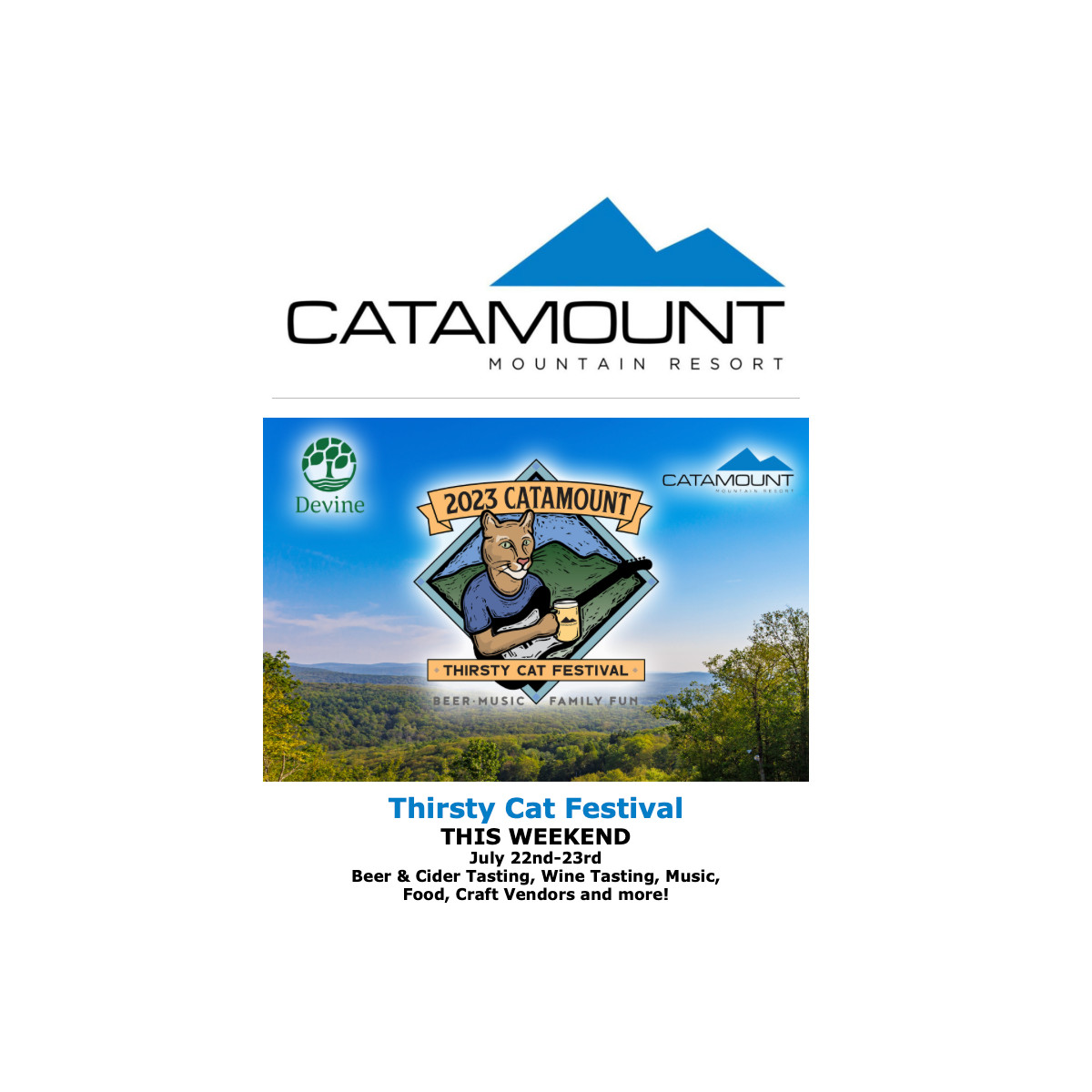 Catamount Thirsty Cat Festival