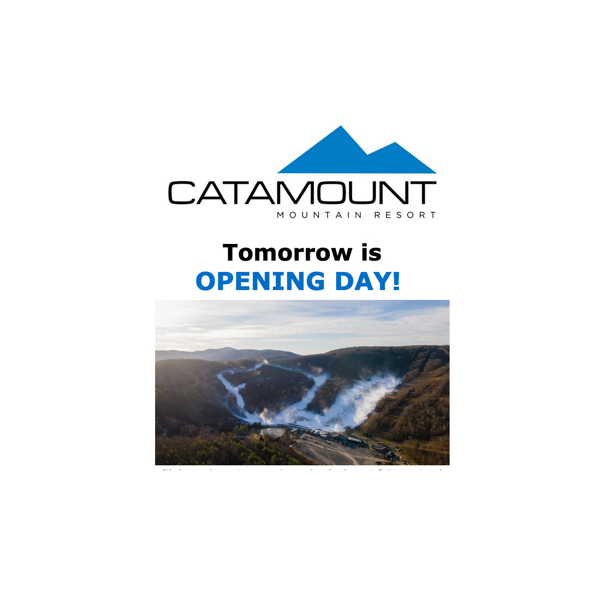 Catamount Opening Day