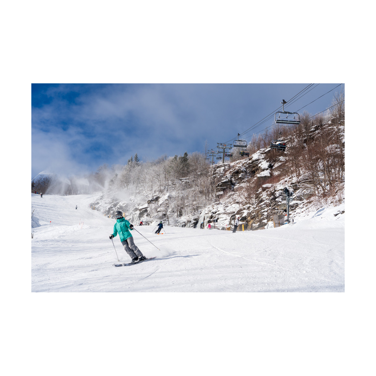 Hunter Mountain Skiers