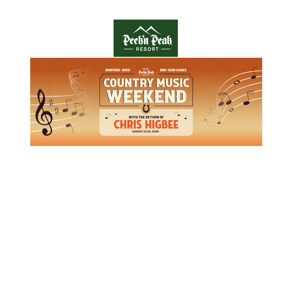 Country Music Weekend Graphics