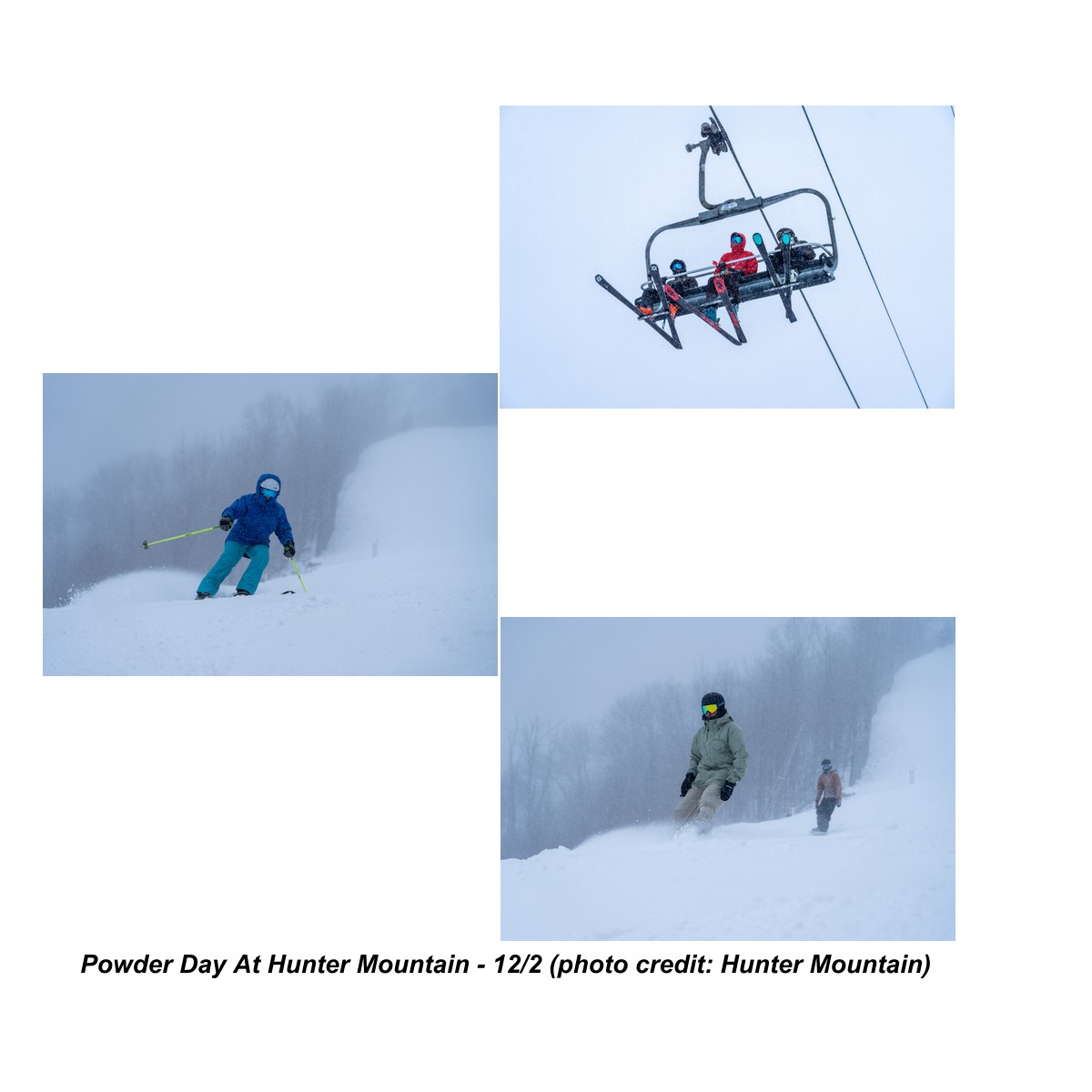 Hunter Mountain Powder Day