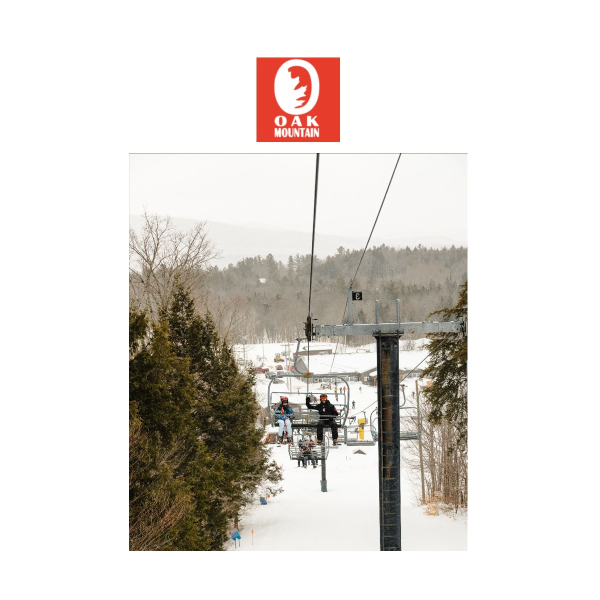 Oak Mountain Skiers on Lift