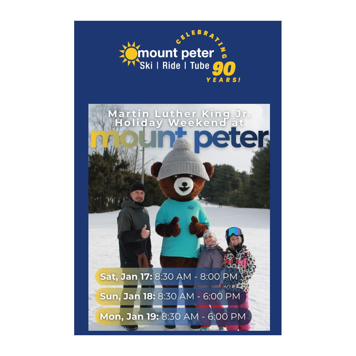 Mount Peter Hours This Weekend