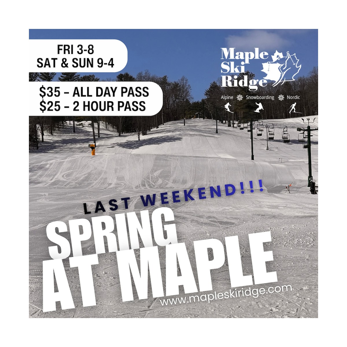 Maple Ski Ridge