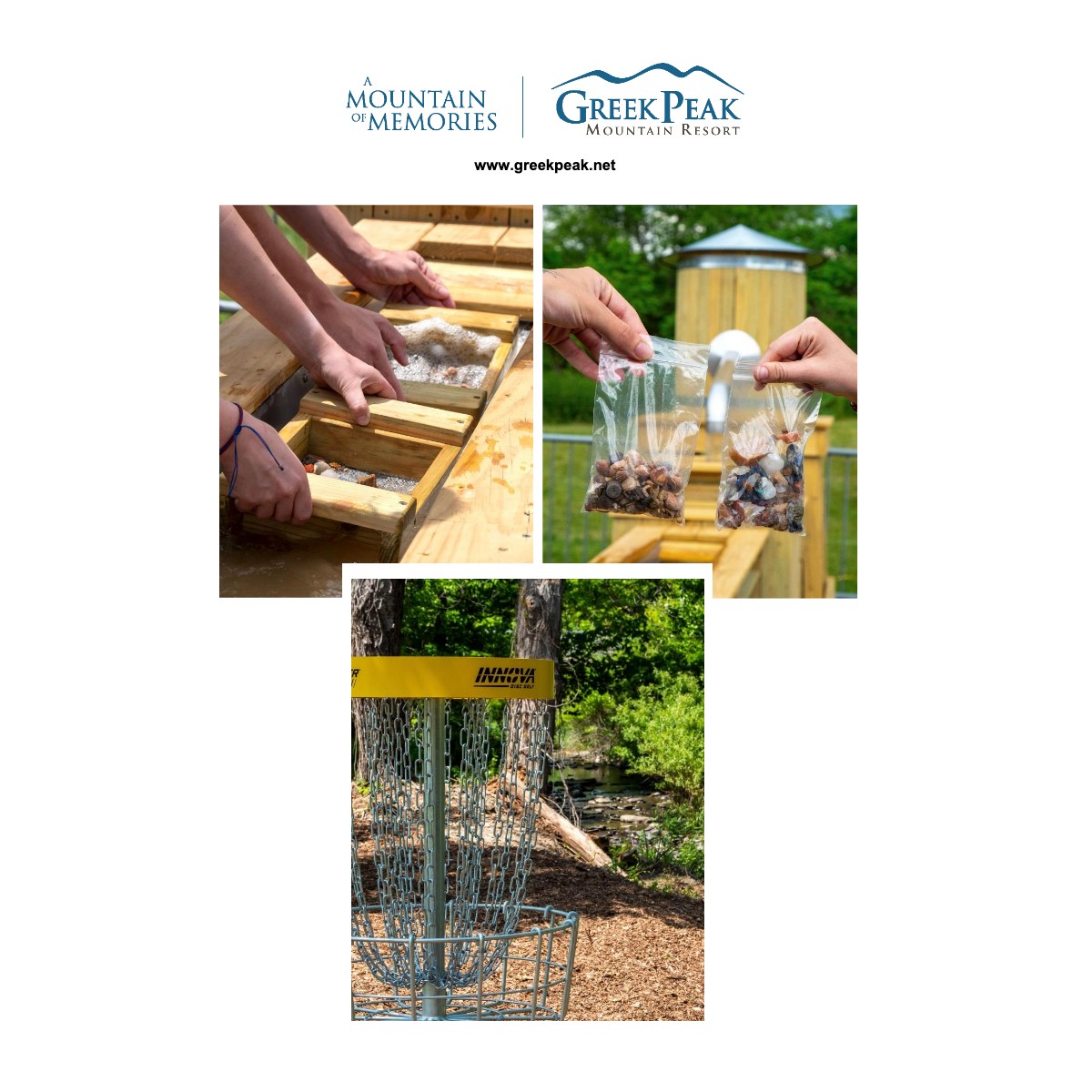 Gem Mining and Disc Golf