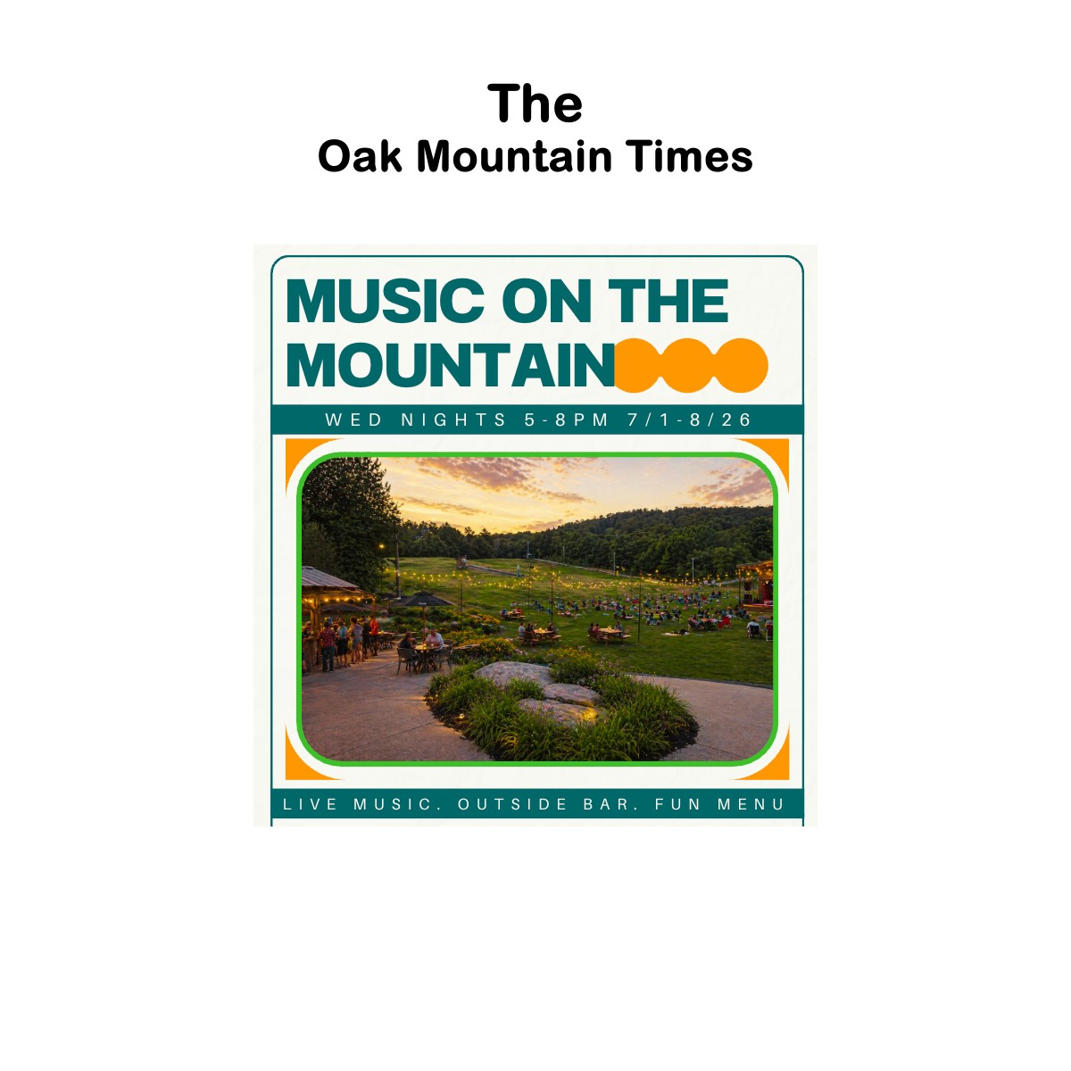 Oak Mountain Music on the Mountain