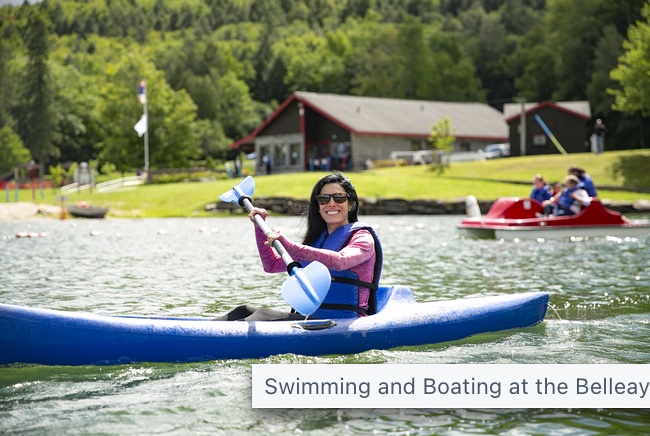 Girl Kayaking