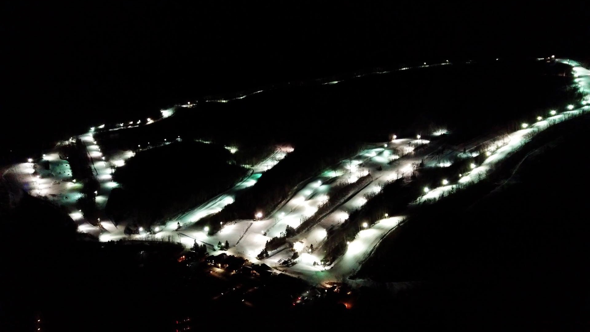 Catamount View At Night