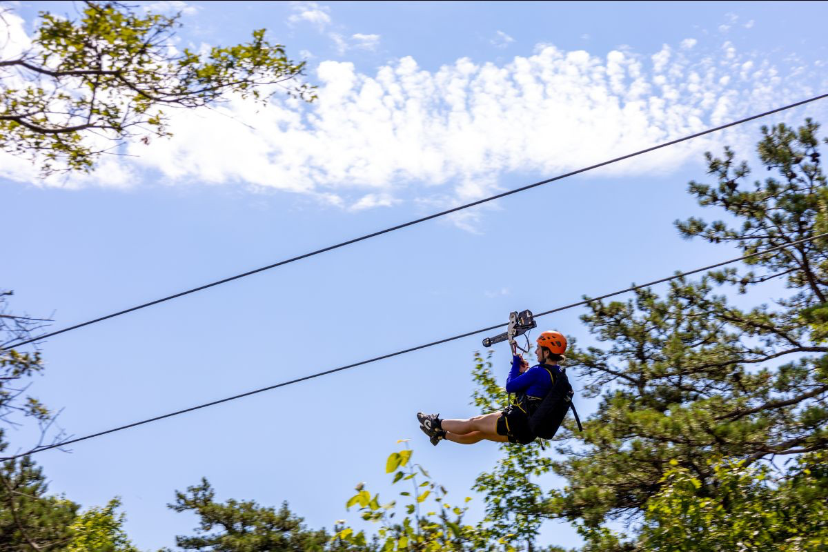 Catamount Zip Tour - Zipline image