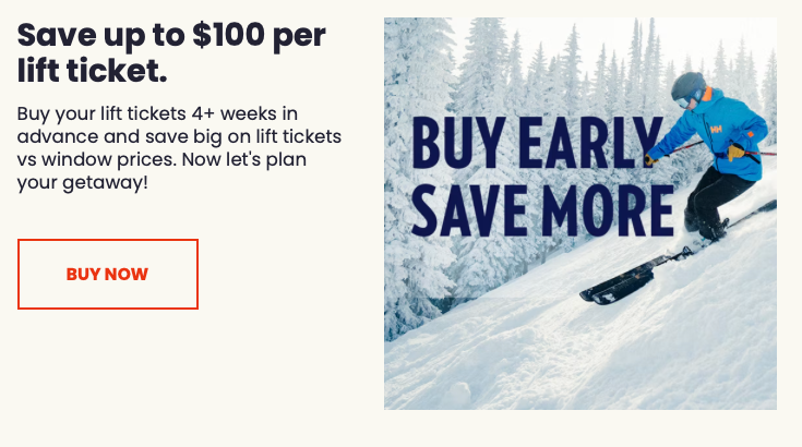 Save up to $100 per ticket