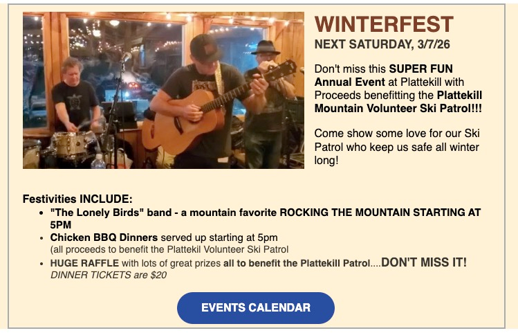 Winterfest 3/7 - Info