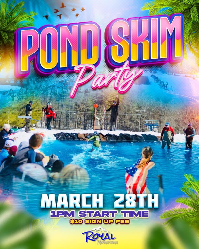Royal Mountain Pond Skim