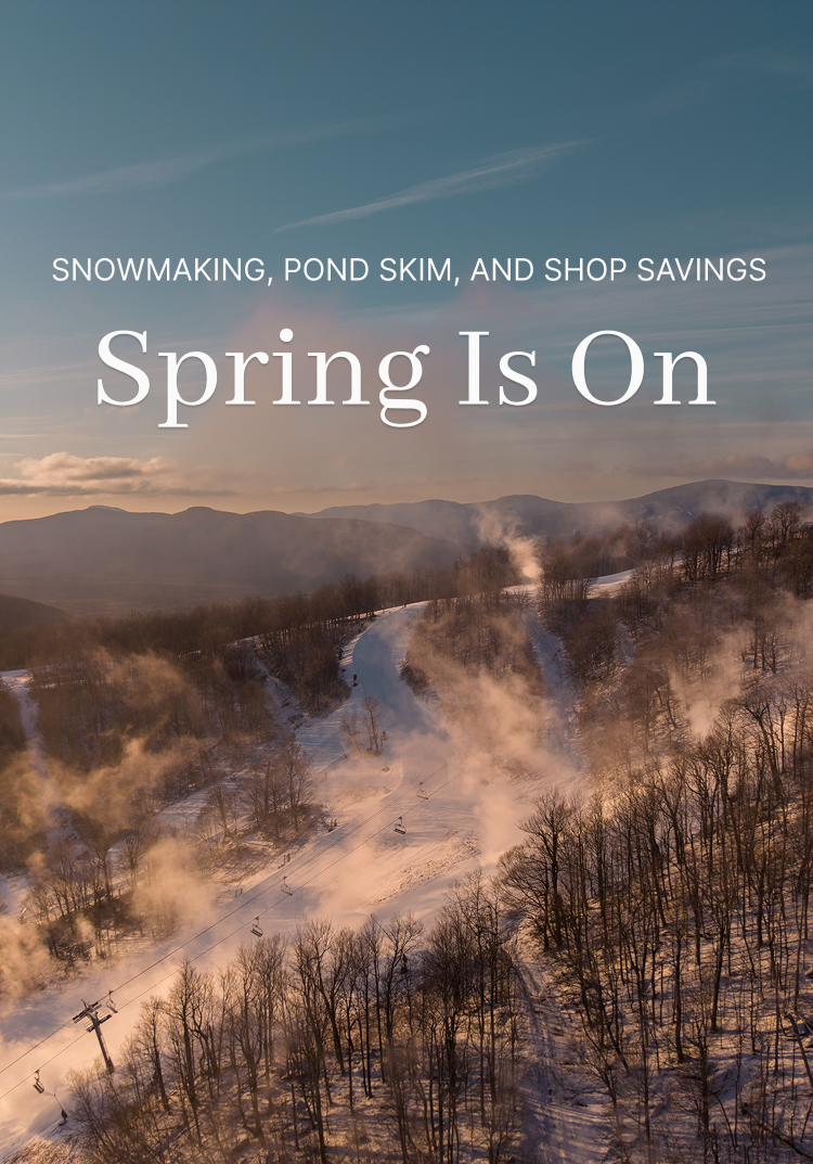 Spring is on graphic