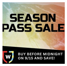 Season Pass Sale Graphic