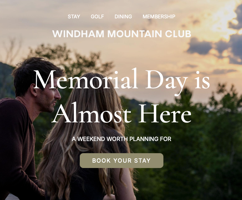 Memorial Day is Almost Here Image