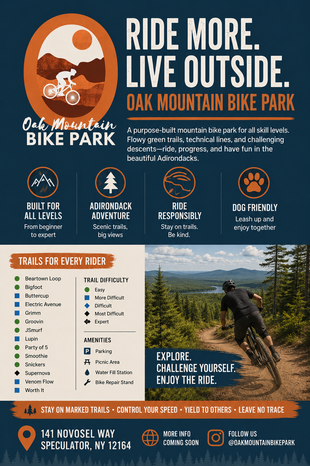 Oak Mountain Bike Park