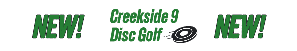 Creekside 9 Disc Golf