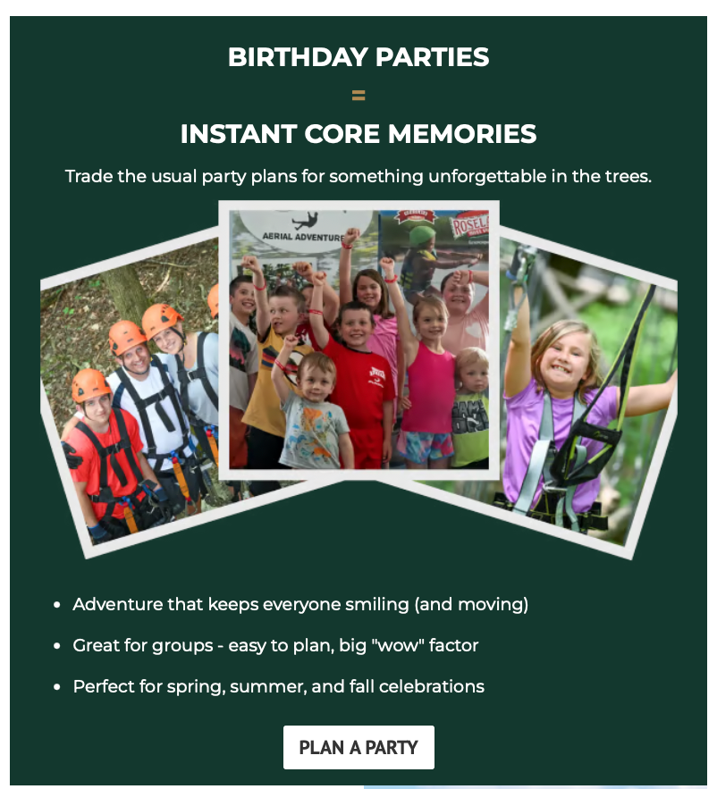 Birthday Parties