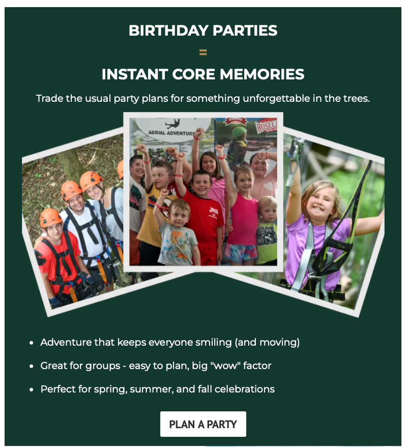 Birthday Parties