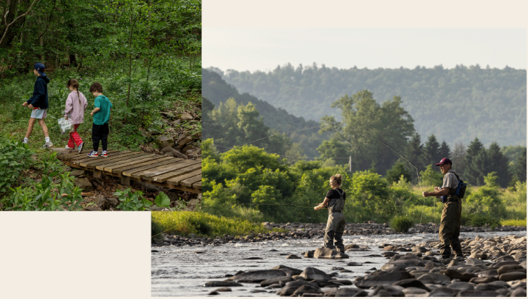 Fishing and Hiking