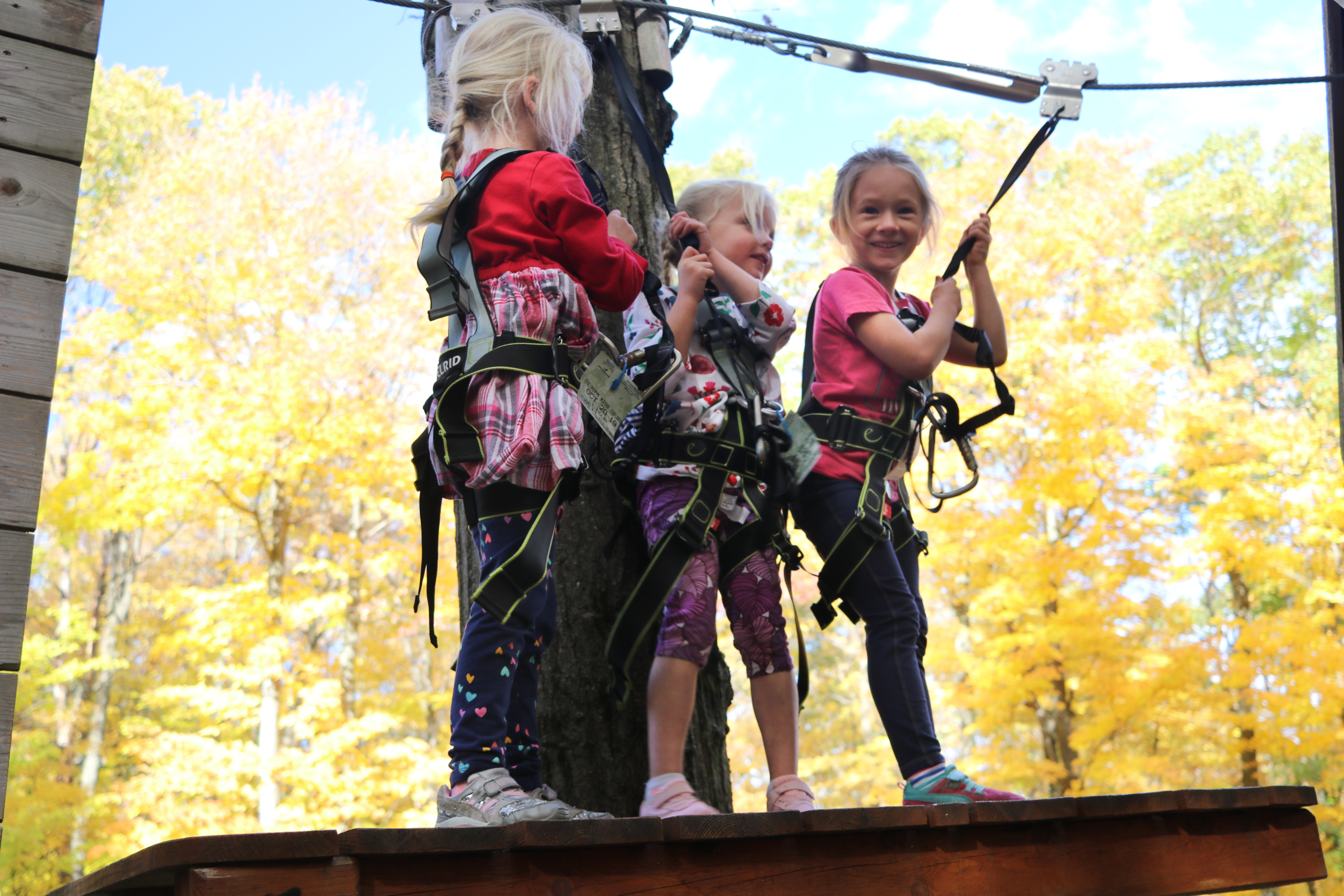 Kids adventuring!