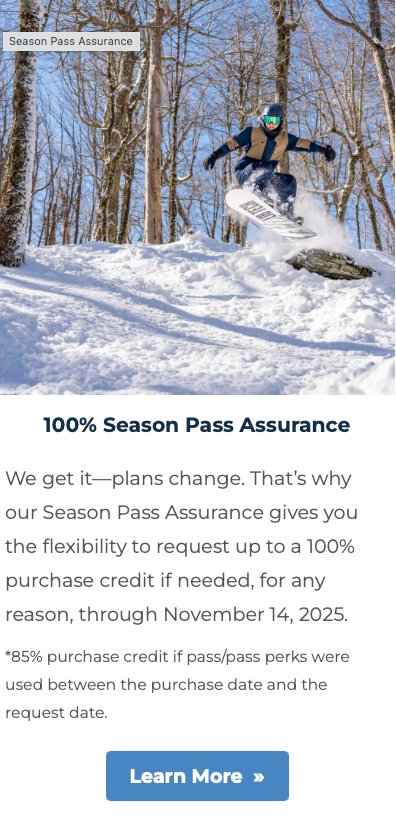 100% season pass assurance