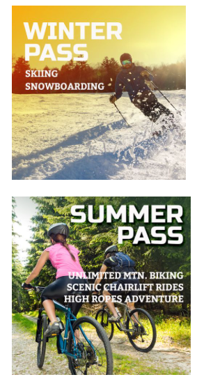 Winter and Summer Pass Images