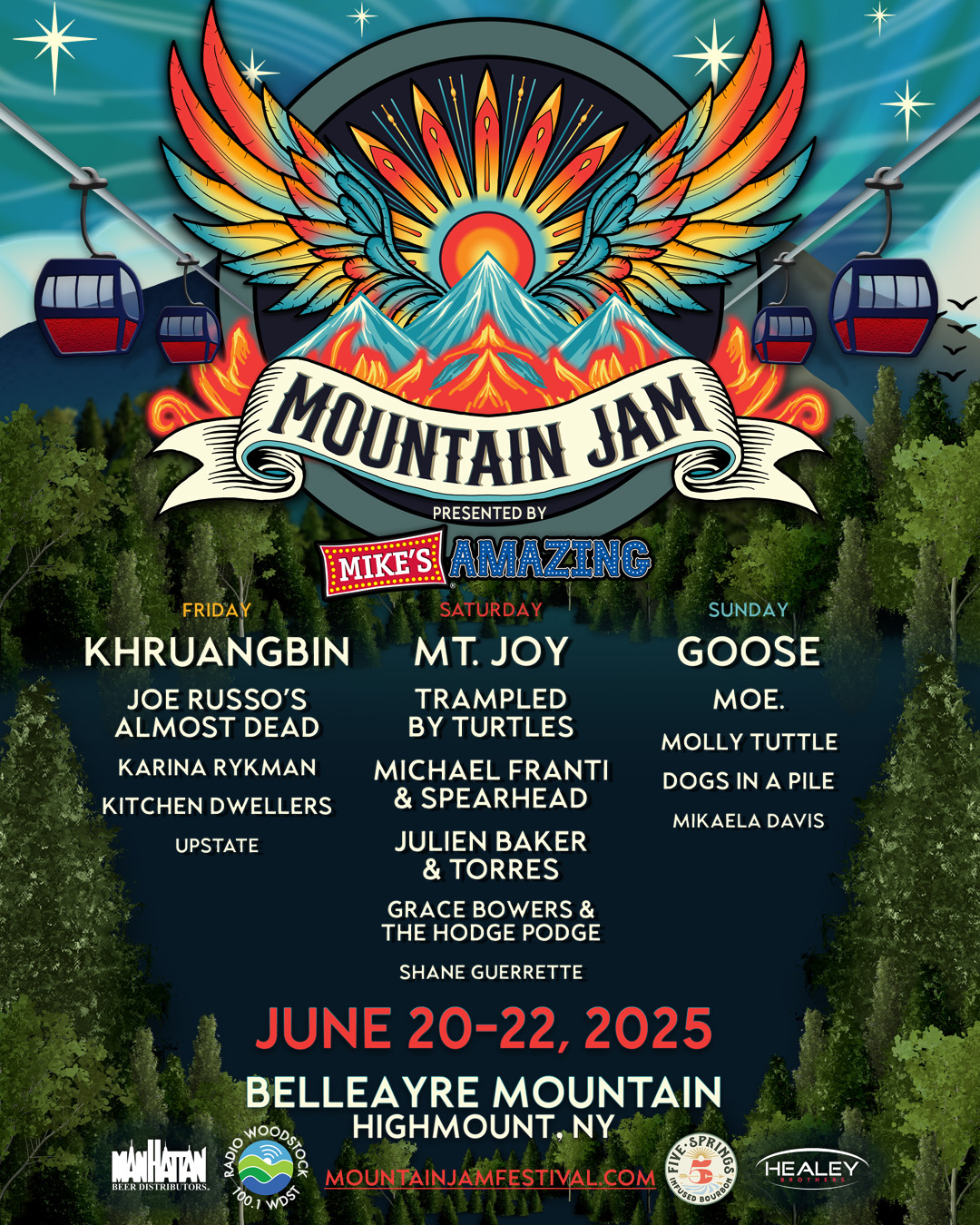 Mountain Jam Info