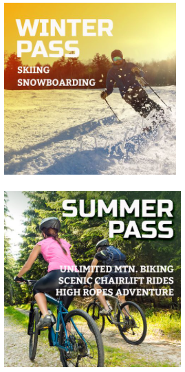 Winter and Summer Pass Graphics