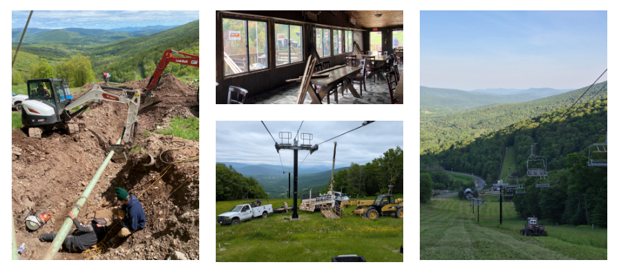 Plattekill Snowmaking Pipe and updates