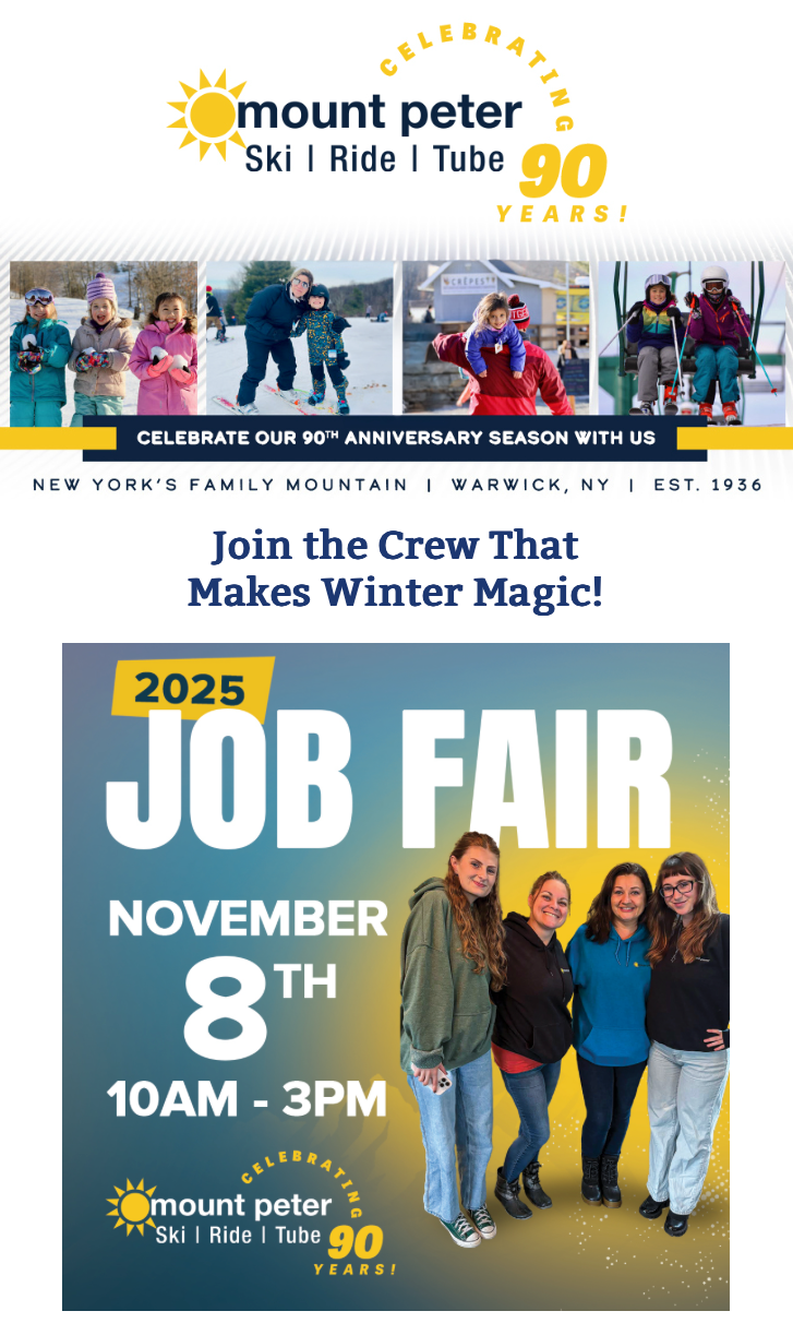 Mount Peter Join the Crew that Makes Winter Magic