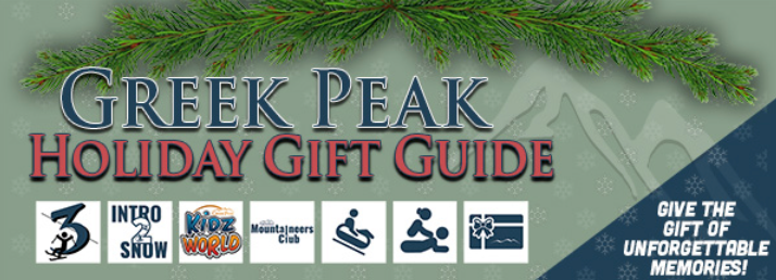Greek Peak Holiday Gift Guide