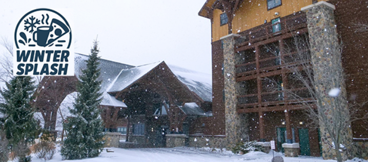 View of Lodge in Winter