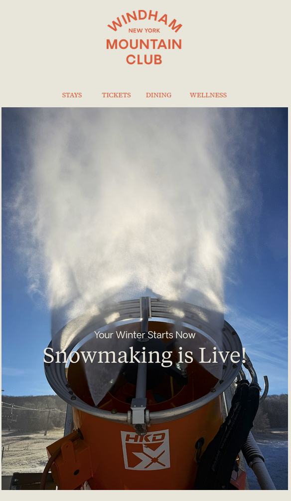 Windham Snow Making Machine
