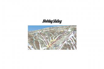 Holiday Valley Trail Map