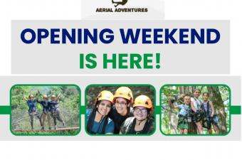 Bristol Mountain Aerial Adventures opening weekend is here