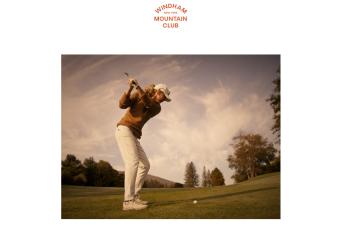Windham Mountain Golfer